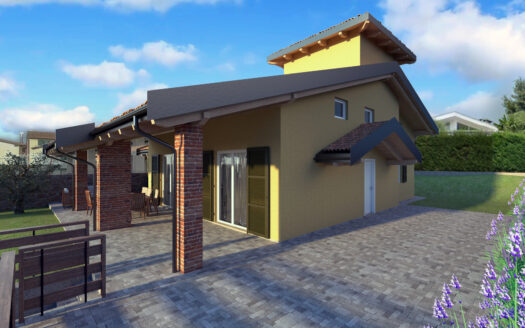 VILLETTA BIFAMILIARE VENDUTA NELLO STATO ATTUALE