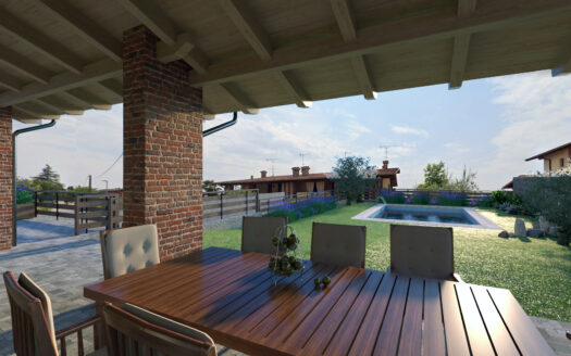 VILLETTA BIFAMILIARE VENDUTA NELLO STATO ATTUALE