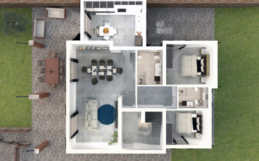 SEMI-DETACHED HOUSE UNDER CONSTRUCTION